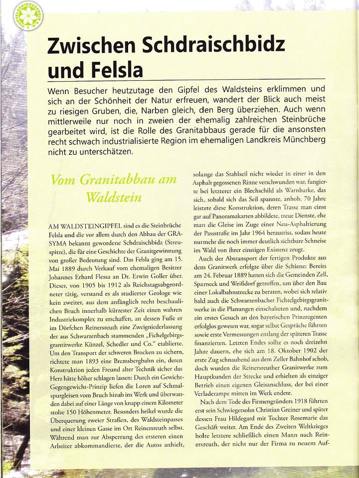 Steinbrüche am Waldstein product image (1)