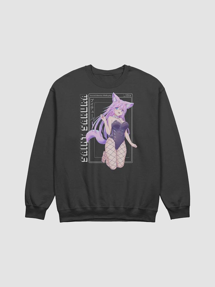 Second Monitor Waifu Crewneck product image (1)