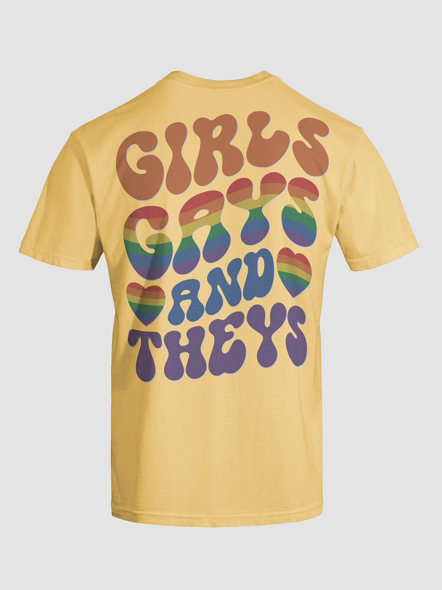 Girls, Gays, and Theys T-Shirt product image (6)