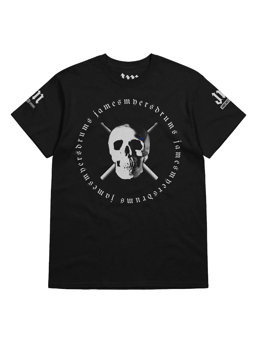 JM - The Beginning - Drum Sticks Skull - T-Shirt product image (1)