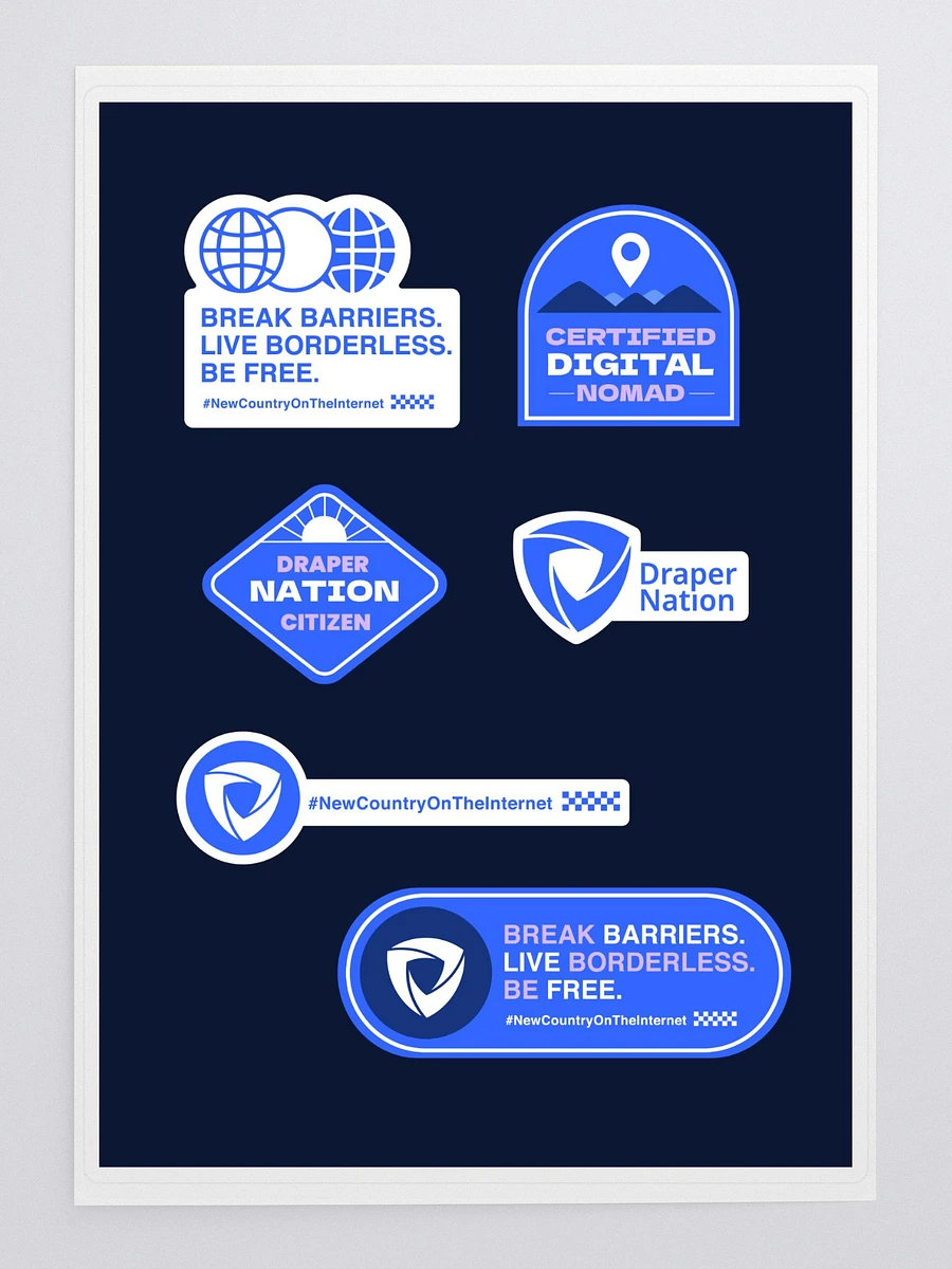 Digital Nomad Sticker Collection product image (3)