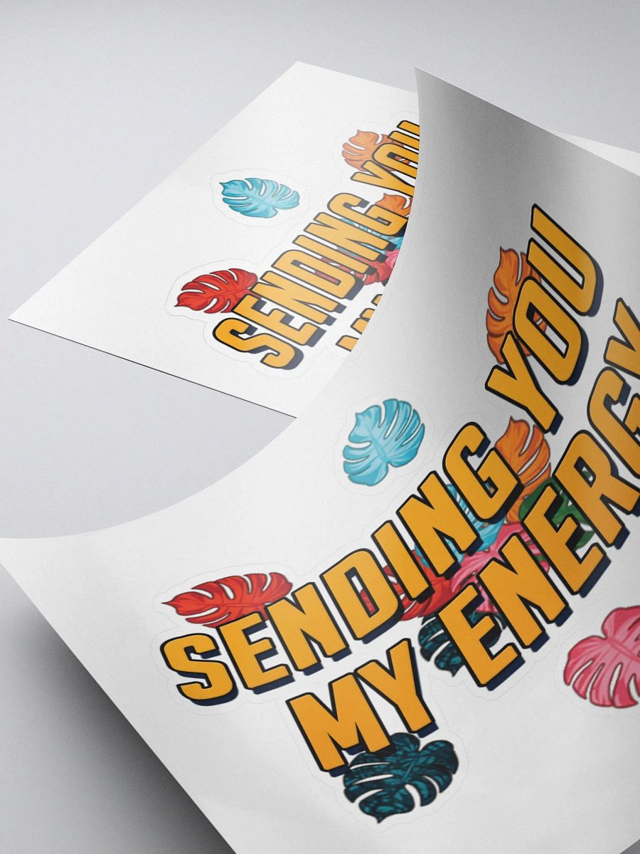 Sending You My Energy / Flowers Sticker product image (4)