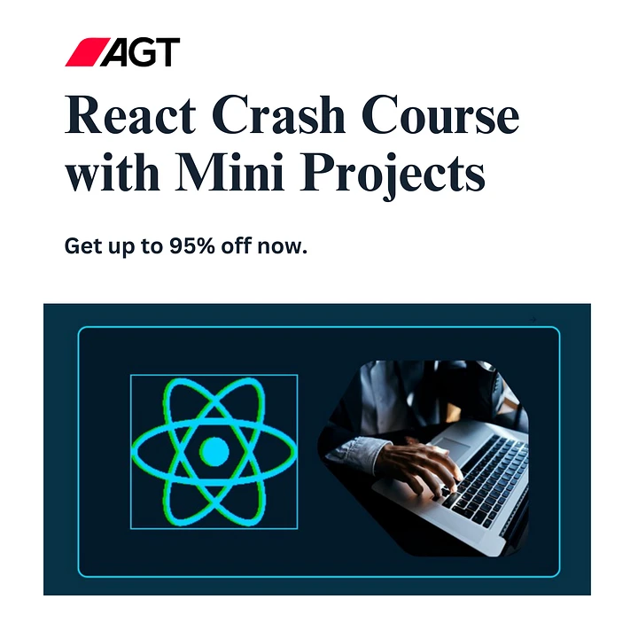 Mastering React: React Crash Course with Mini Projects product image (1)