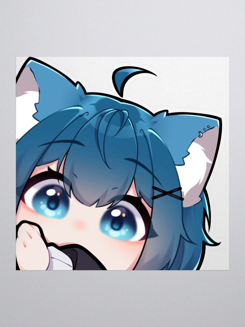 Tsunami Peek Sticker