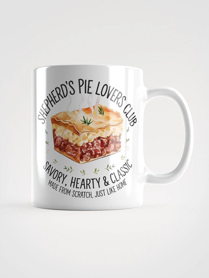 Shepherd's Pie Lovers Club White Glossy Mug product image (3)