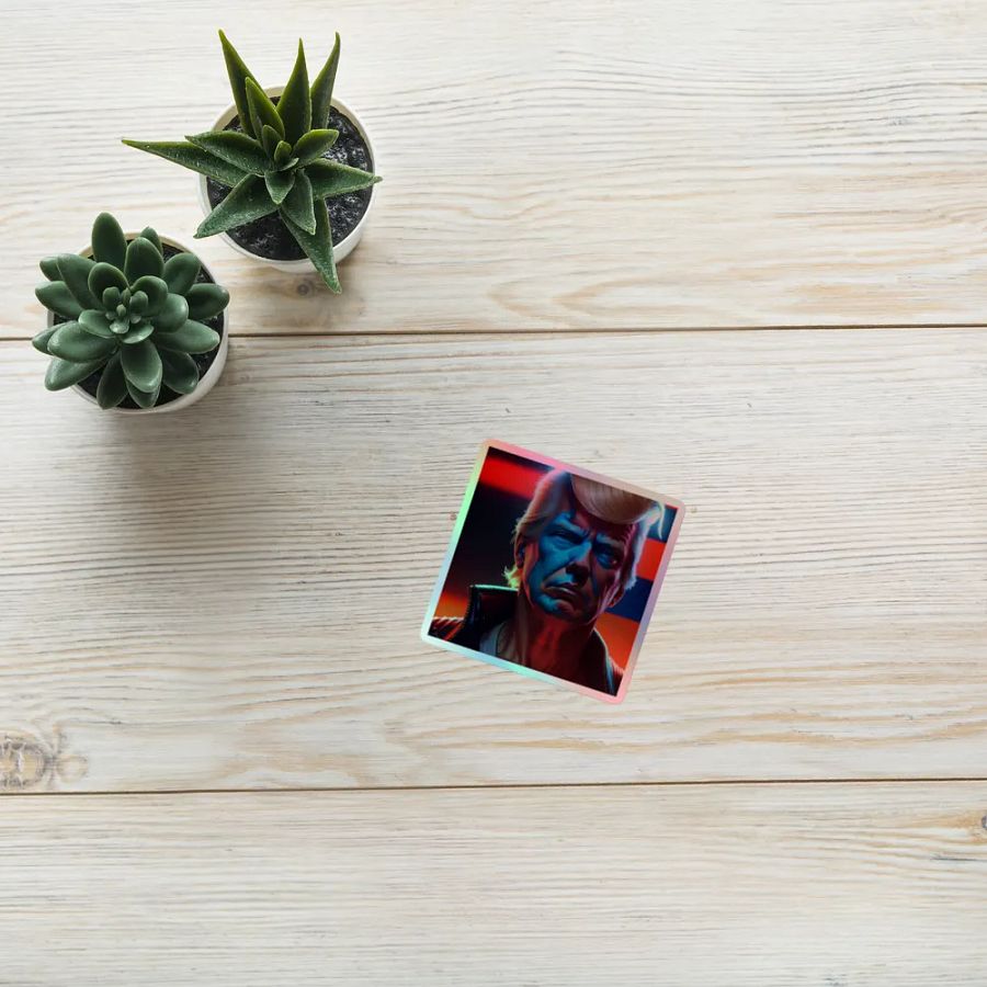 Westside Trump Holographic Sticker product image (10)