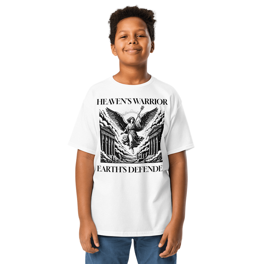 Heaven's Warrior Earth's Defender Youth Tee product image (42)