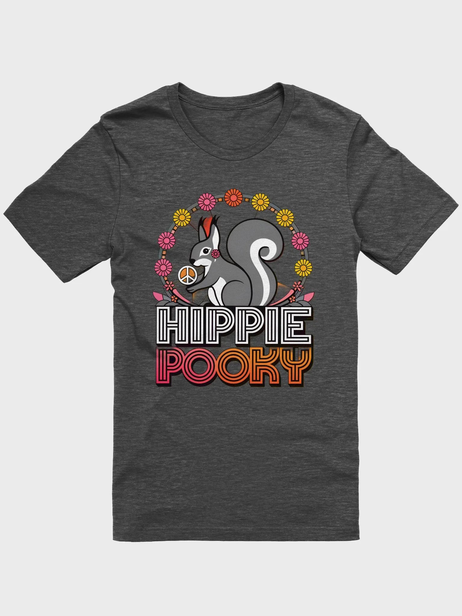 Super Soft and Flattering Tee: Hippie Pooky with Logo on back product image (1)