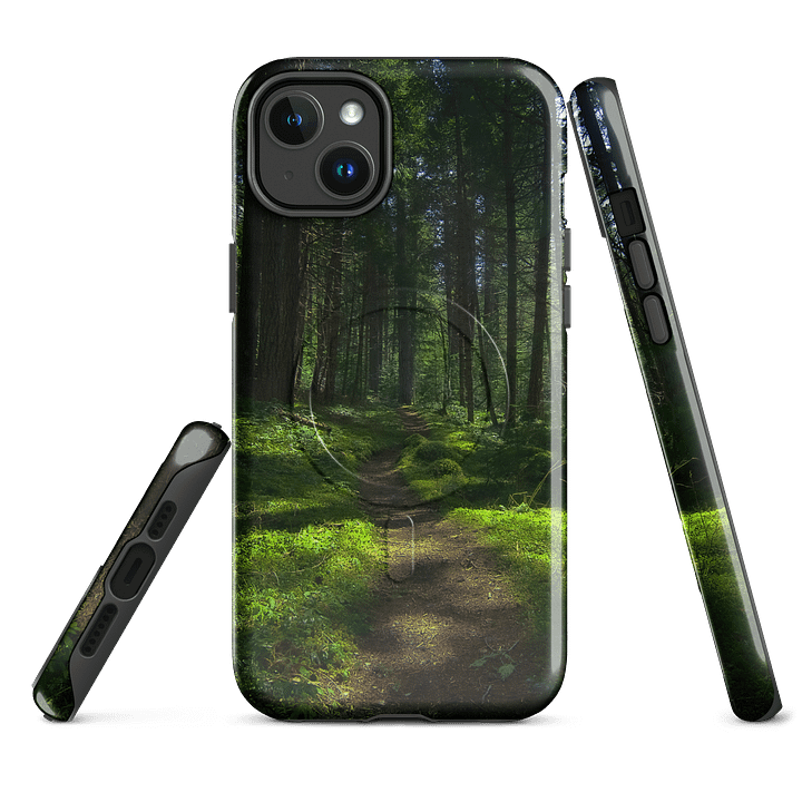 Lower Dungeness Trail Timber sun lighting MagSafe® Tough iPhone® Case product image (1)