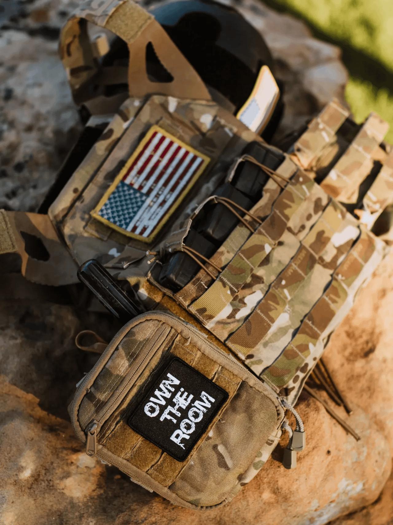 OWN THE ROOM Tactical Velcro Patch product image (2)