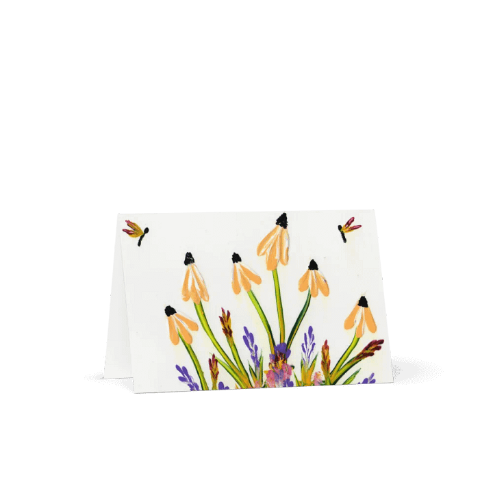 Orange Daisy Cluster - Greeting Card product image (1)