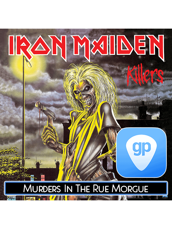 Murders In The Rue Morgue PDF TAB + Backing Track MP3 product image (1)