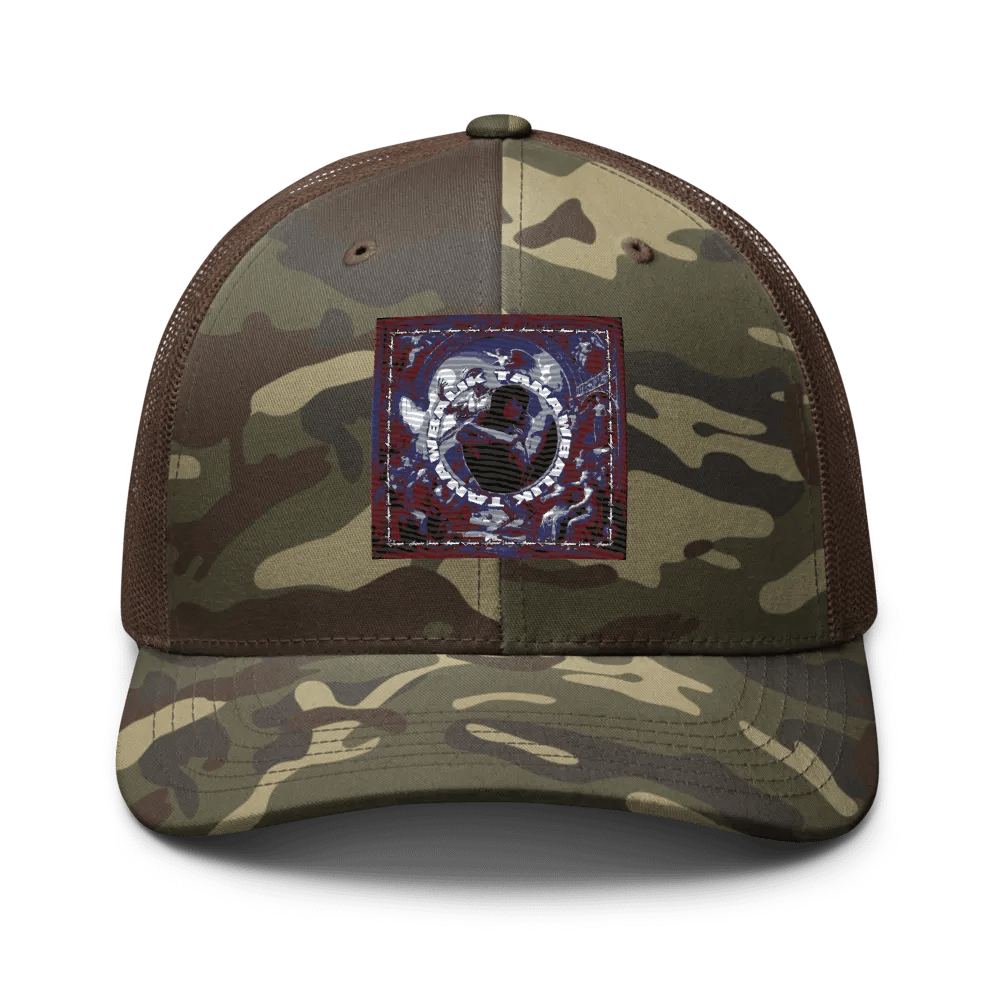 Balik Tanaw Homeless Artistic Camo Trucker Hat product image (1)