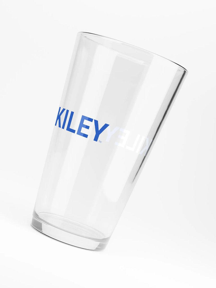 Blue Shaker Pint Glass product image (4)