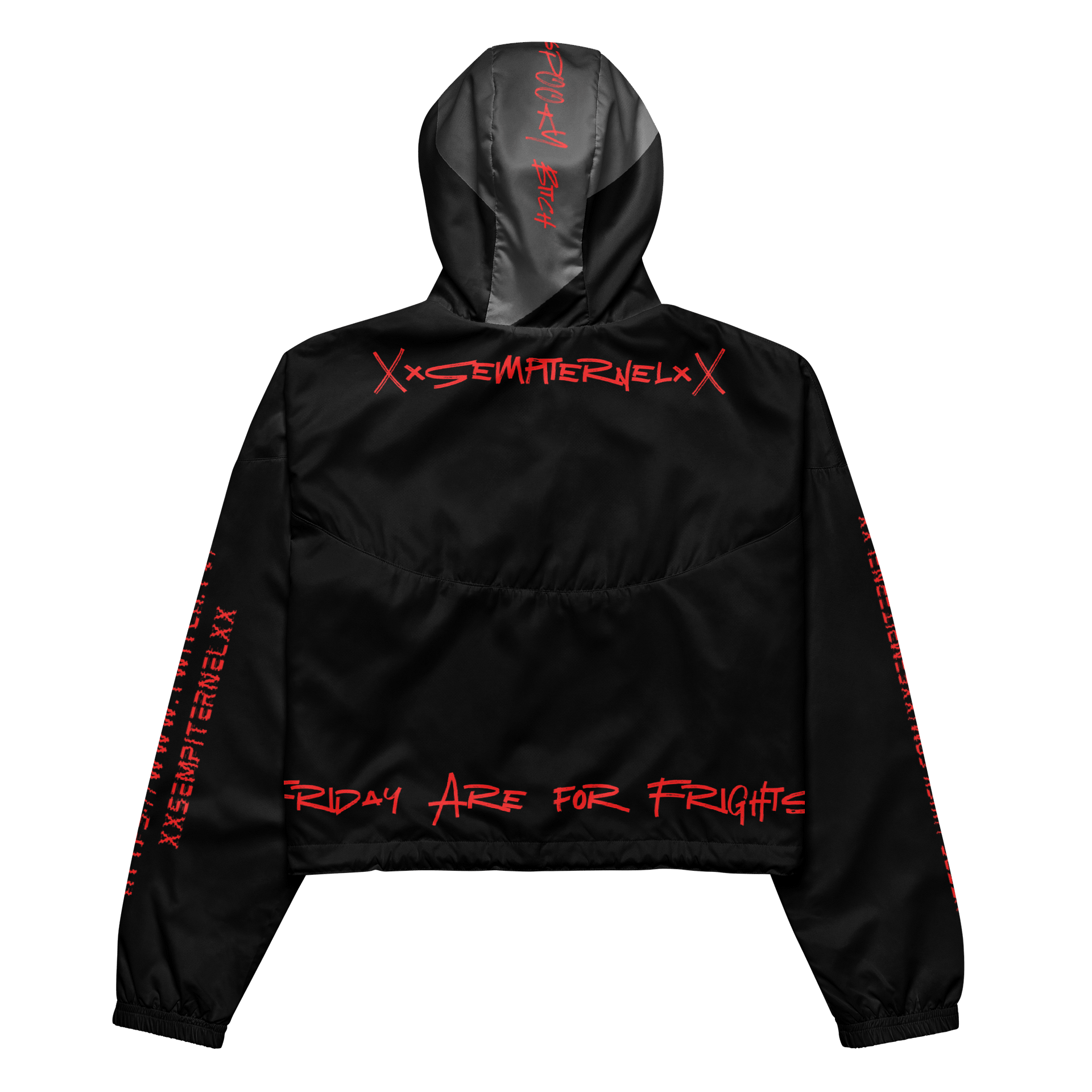 Spooky Time Cropped Windbreaker product image (5)