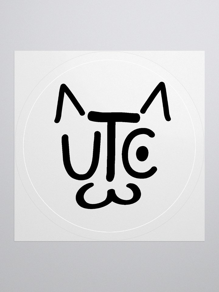 UberTallCats Logo Sticker product image (1)