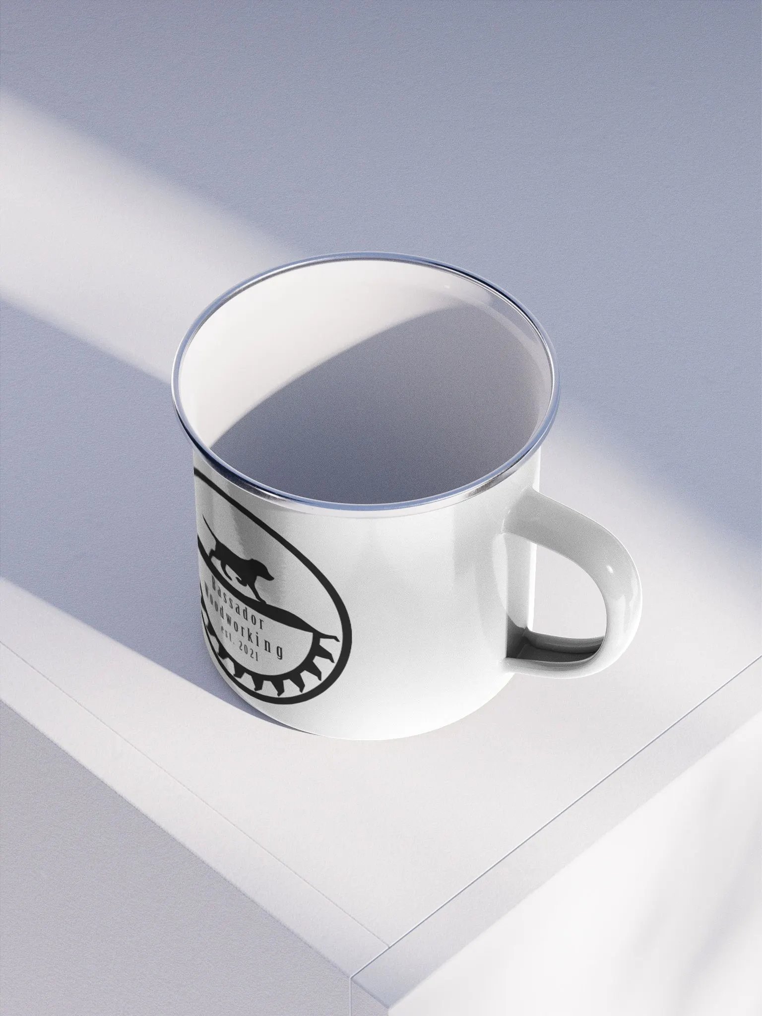 Logo- Enamel Mug product image (3)