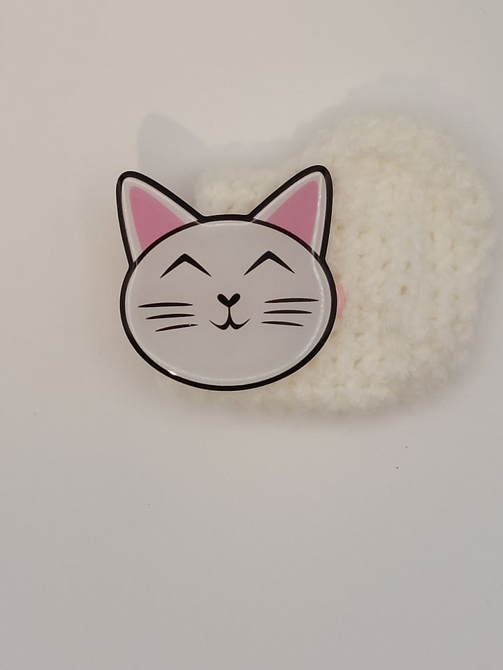 Koneko Kitty Acrylic Hair clip product image (1)
