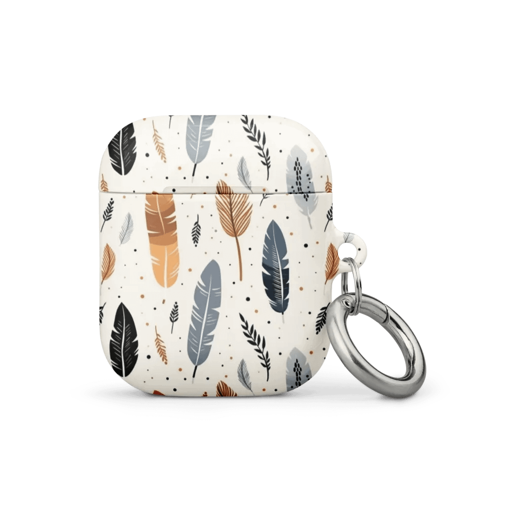 Whispering Feathers All-Over Print AirPods® Case product image (4)