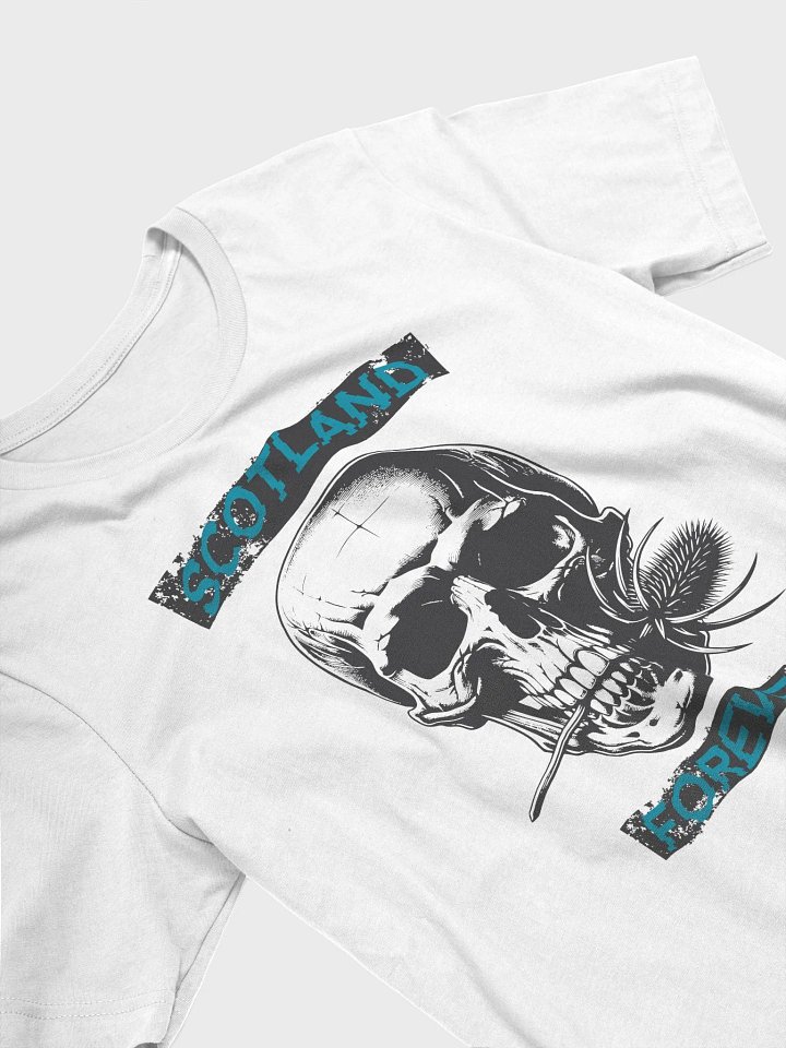 Scotland Forever Thistle-Skull T-Shirt product image (2)