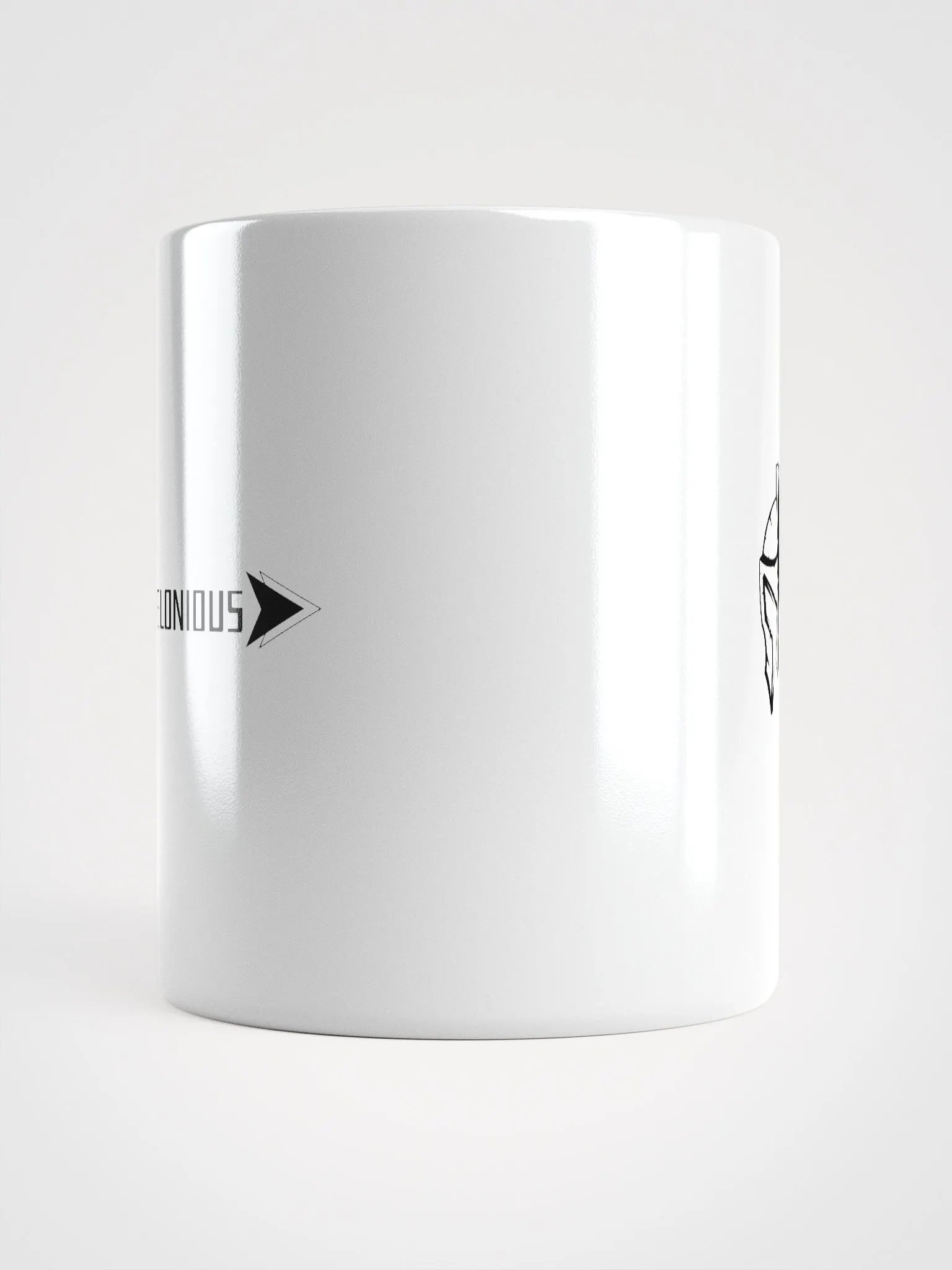 Invisible Canvas: White Glossy Mug Edition Roman Soldier product image (14)