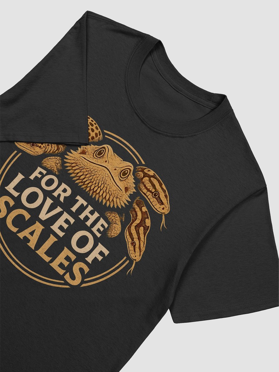 For the Love of Scales – Retro Reptile Graphic Tee for Bearded Dragon & Snake Fans product image (32)