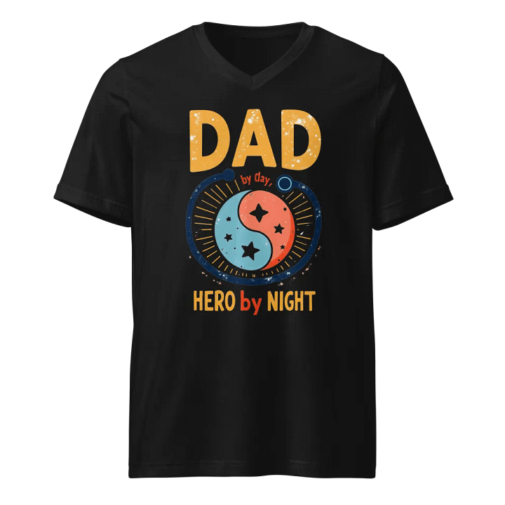 Celestial DAD by Night V-Neck Tee product image (1)