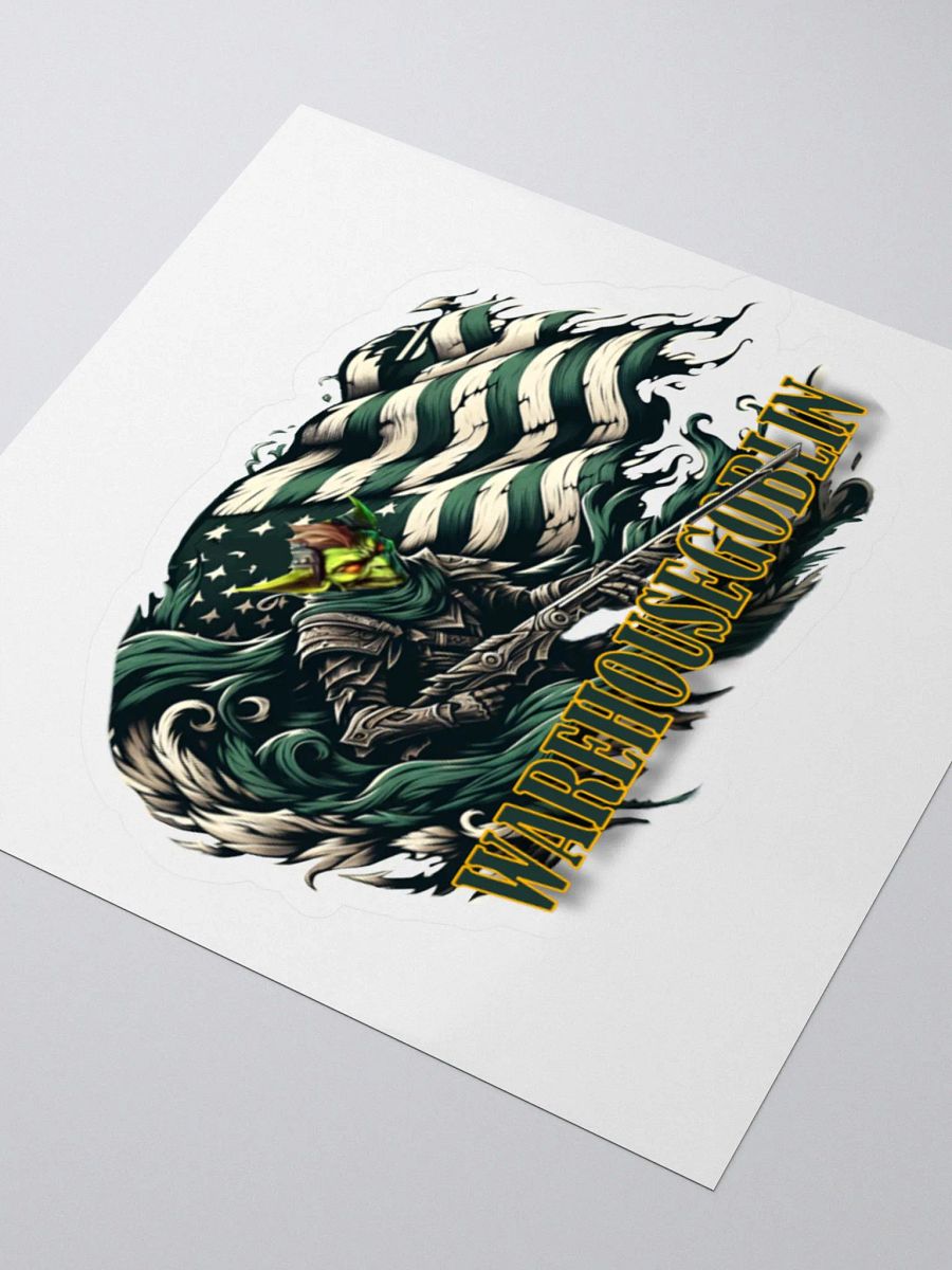 Combat-Clad Goblin Kiss Cut Stickers product image (3)