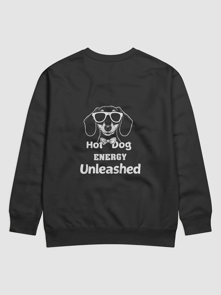 Hot Dog Energy Unleashed Cotton Sweatshirt product image (2)