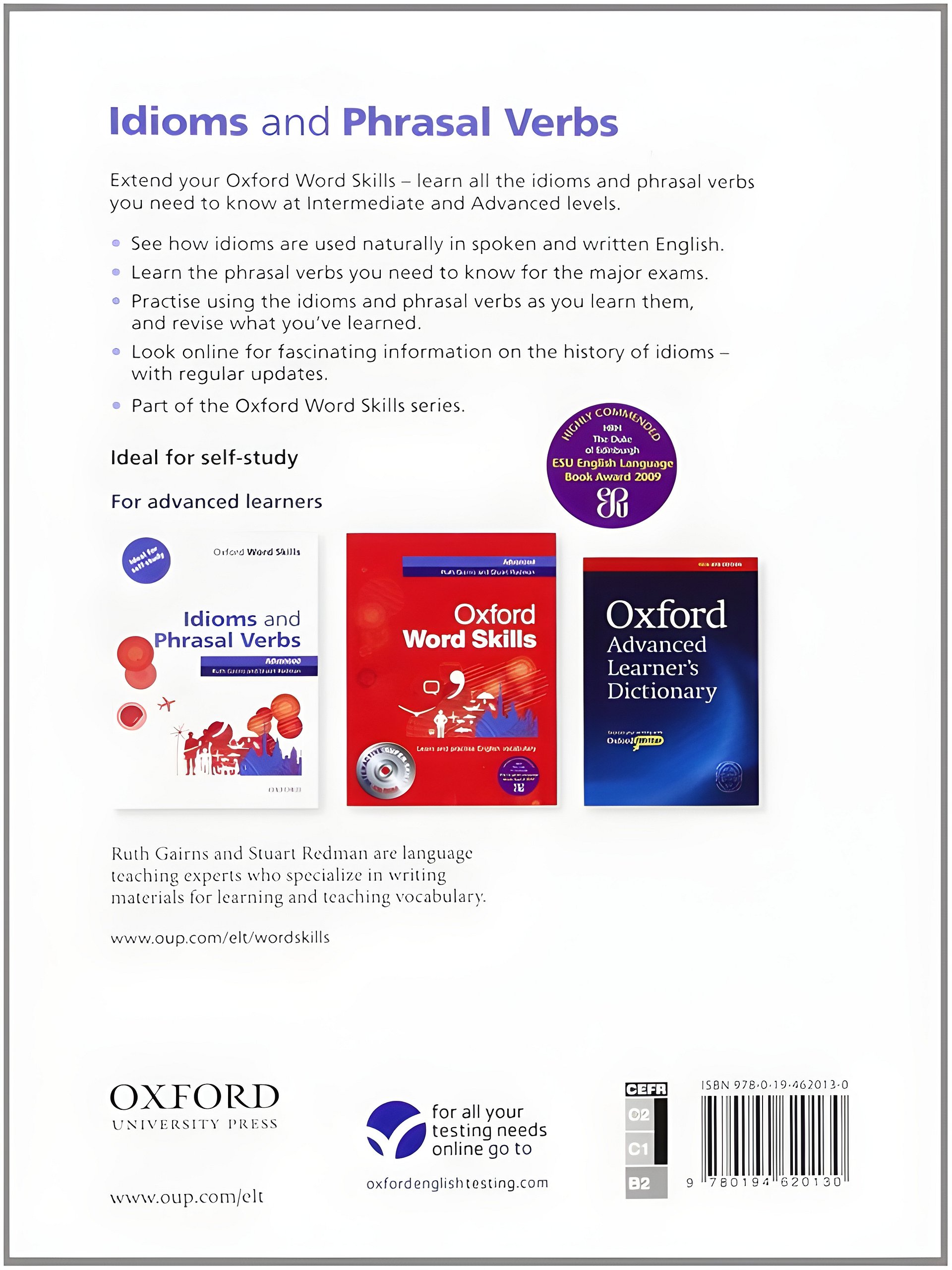 Oxford Word Skills Advanced Idioms and Phrasal Verbs Student's Book with Key product image (2)