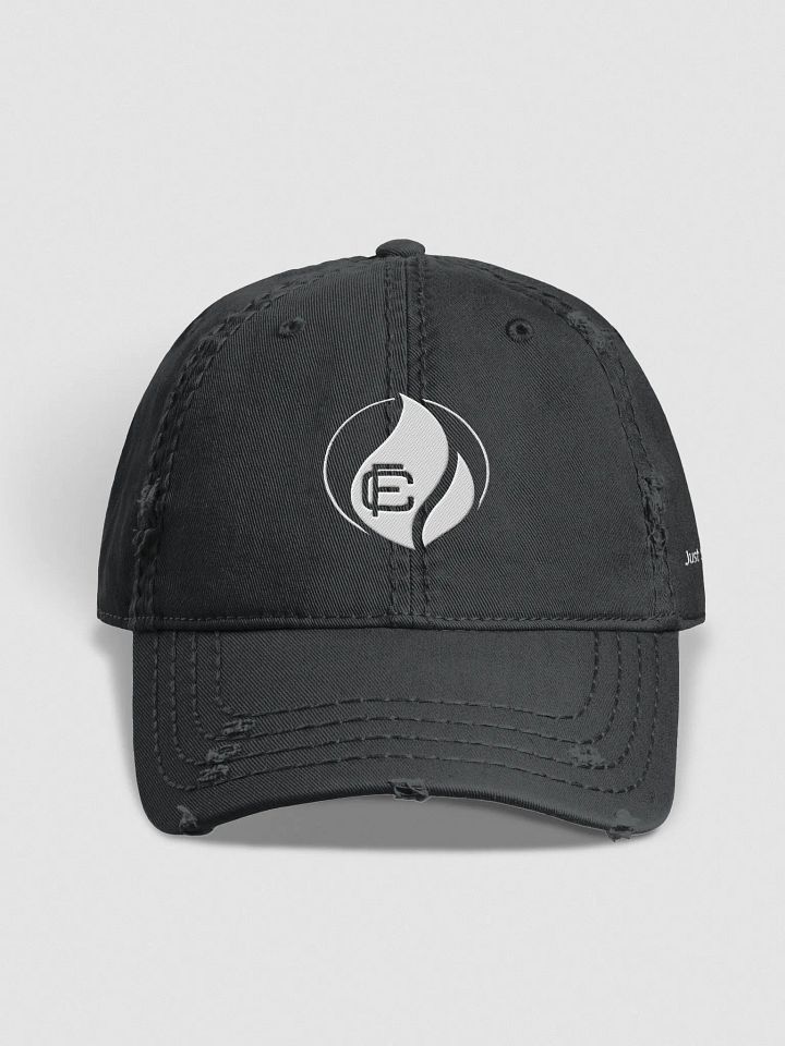 Colitaly Distressed Dad Hat (White Logo) product image (1)