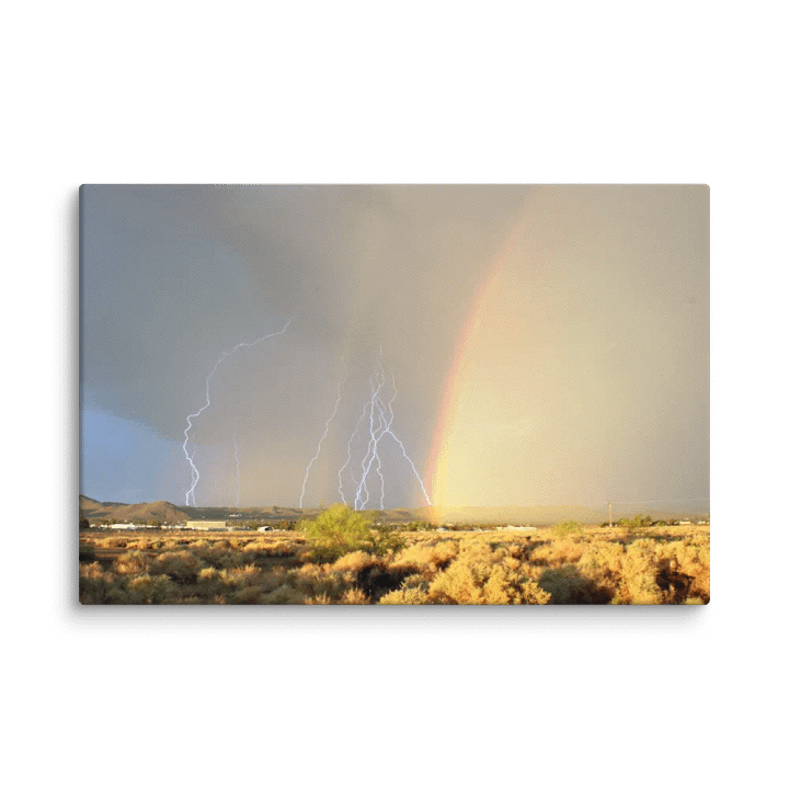 Canvas Print - Rainbow Lightning product image (2)