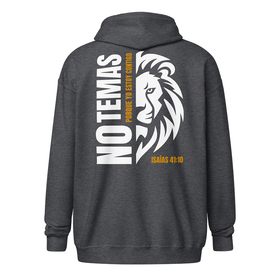 Sudadera Unisex con Capucha y Cremallera | No temas, porque yo estoy contigo product image (1)