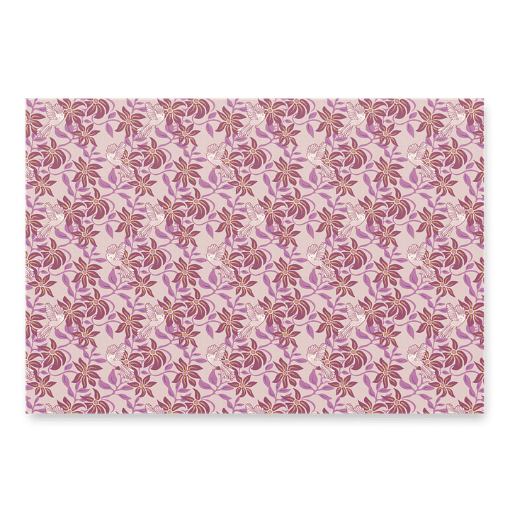 NZ birds wrapping paper, three sheets! product image (2)