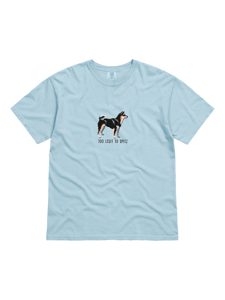 Too Legit to Spitz T-Shirt(Embroidered) of a Shiba Inu(Tricolor) product image (51)