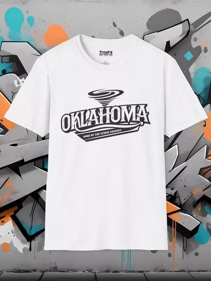Oklahoma Tornado Tee Unisex Adult T-Shirt "Home of the Storm" Chasers - Sooner product image (2)