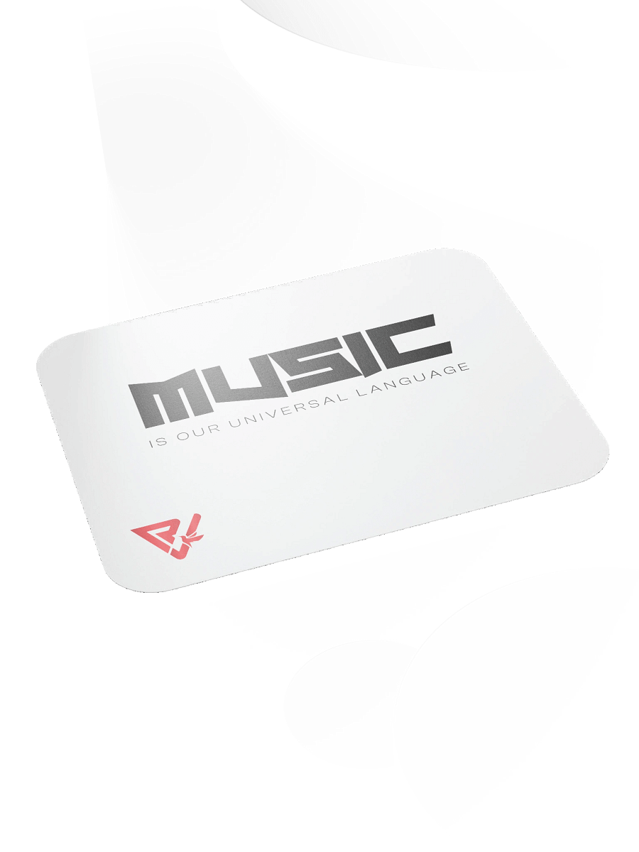Music is Our Universal Language” Mouse Pad product image (4)
