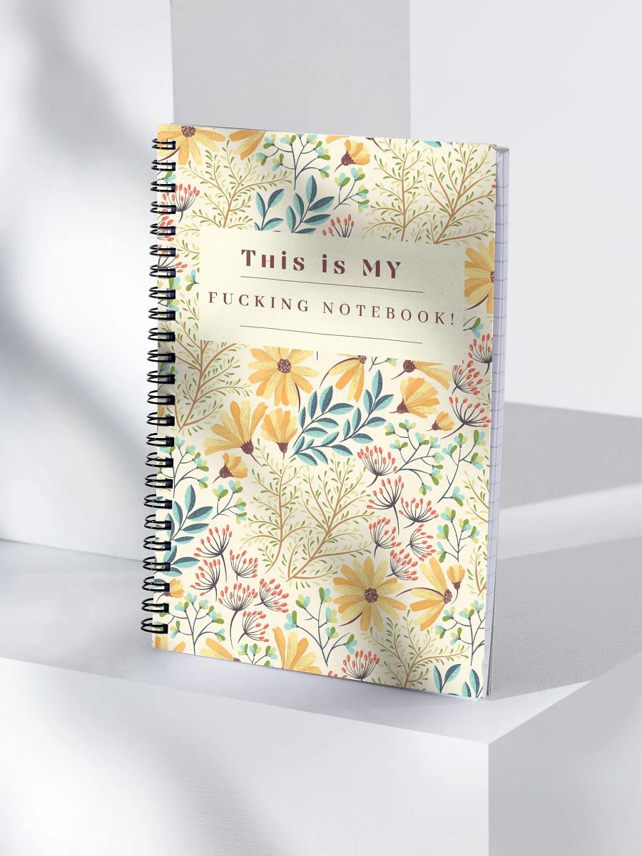 THIS IS MY FUCKING NOTEBOOK! product image (4)