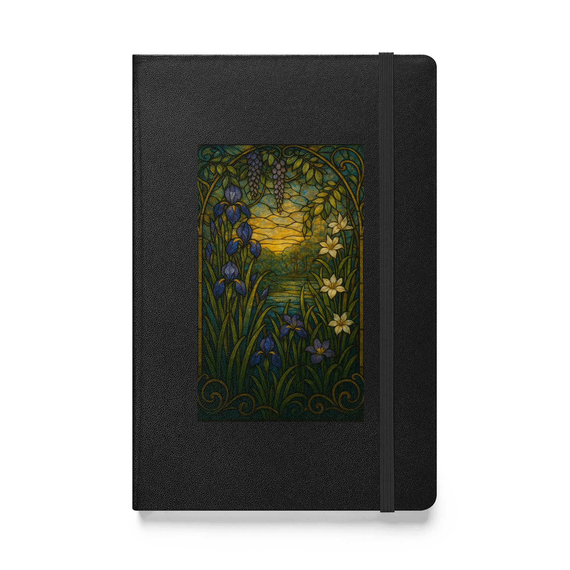 Iris Garden Hardcover Notebook product image (1)
