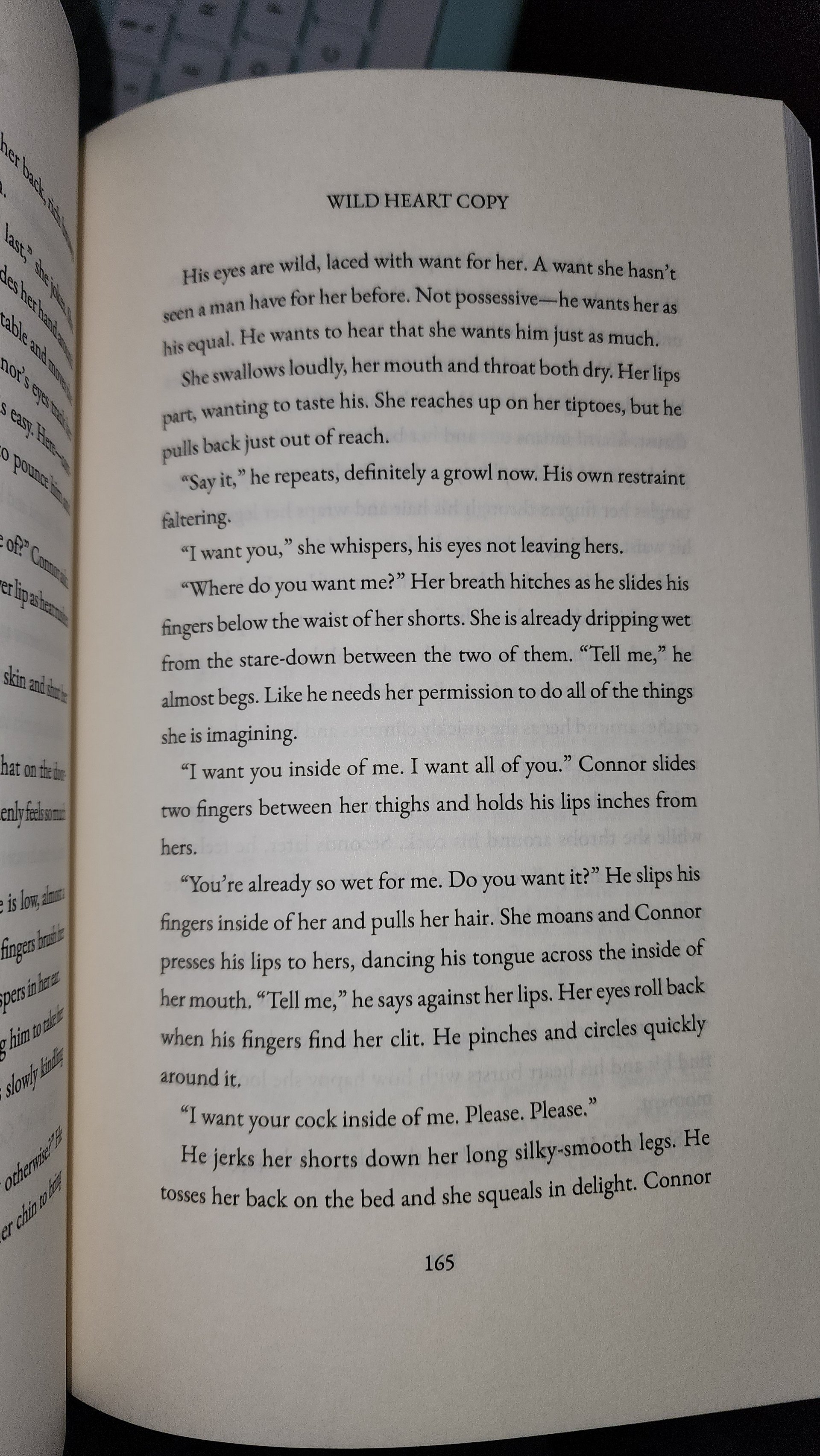 Misprint Paperback Signed Copies of Wild Heart: A Cowboy Romance Novel product image (2)