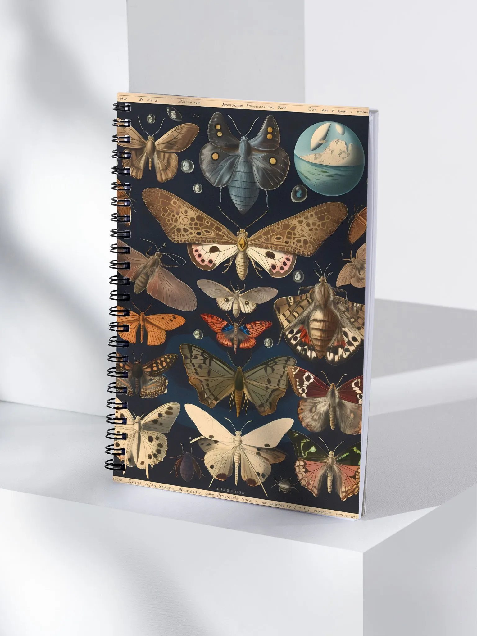 Mystical Moths and Butterflies Spiral Notebook product image (4)