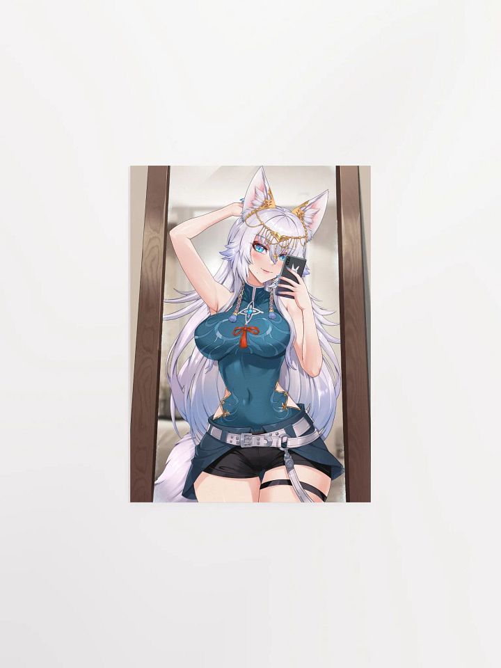 Paws Mirror Selfie Poster product image (1)