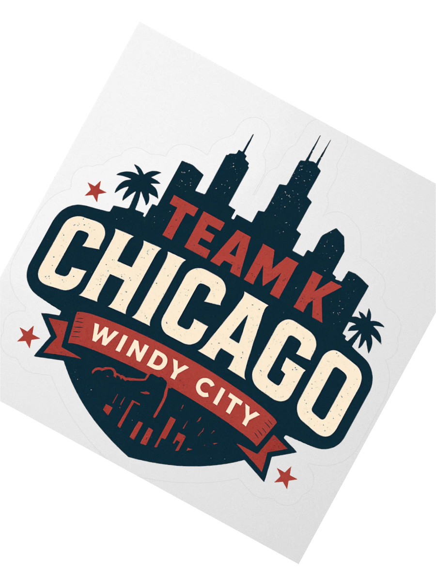 Team K Chicago STICKERS product image (2)