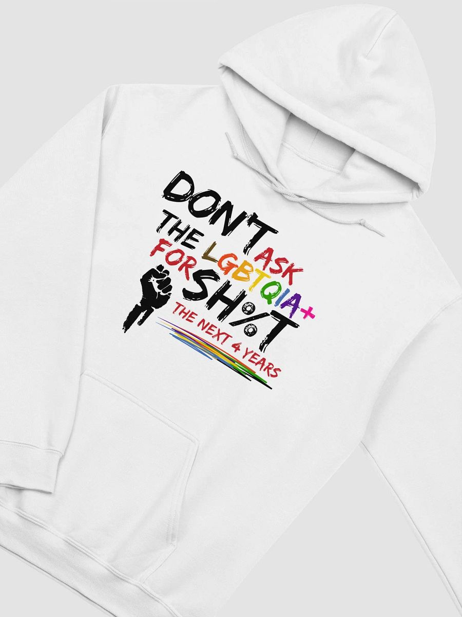 Don’t Ask The LQBTQIA+ for Sh%t for the Next 4 Years Hoodie product image (1)