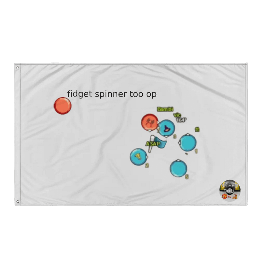 Fidget Spinner Too Op Hyperball Flag product image (3)