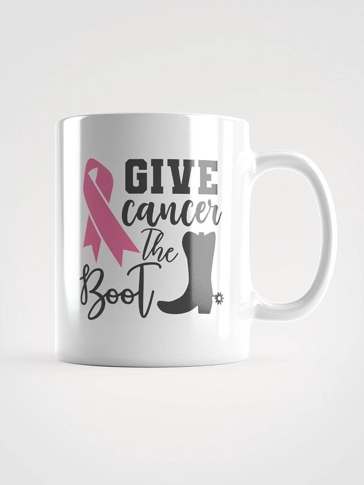 Give Cancer the Boot Supporter Coffee Mug product image (1)