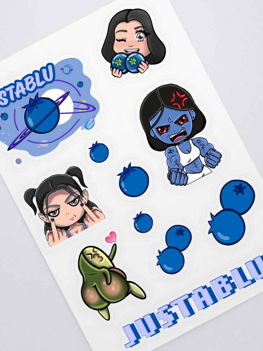 Justa Sticker Sheet product image (2)