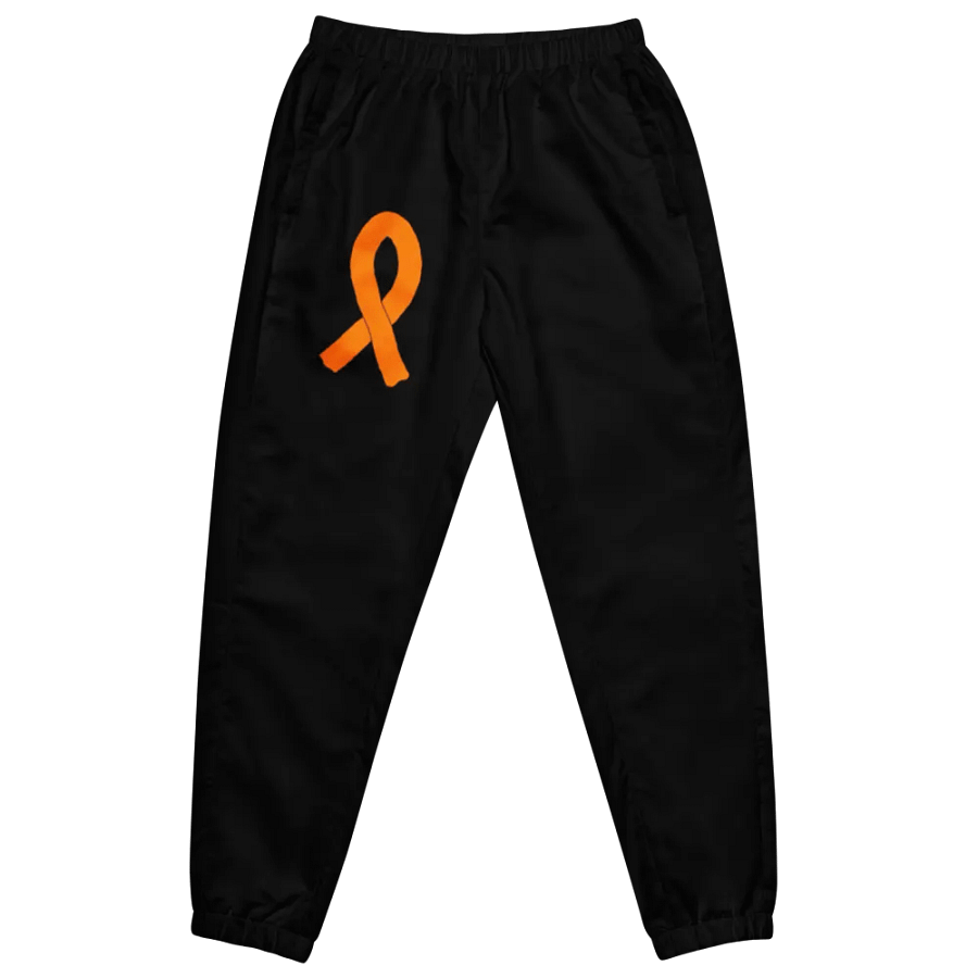 Unisex Track Pants - Black - Cancer Awareness Orange Ribbon product image (6)