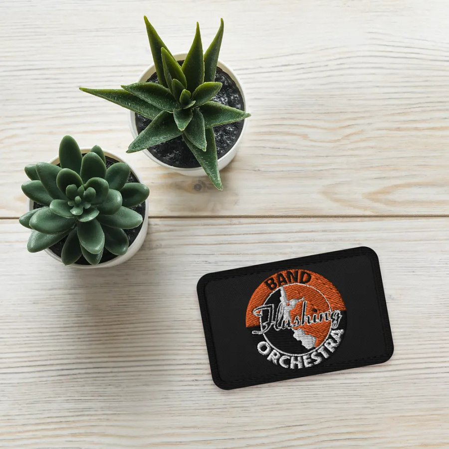 Flushing Band & Orchestra Embroidered Patch product image (4)