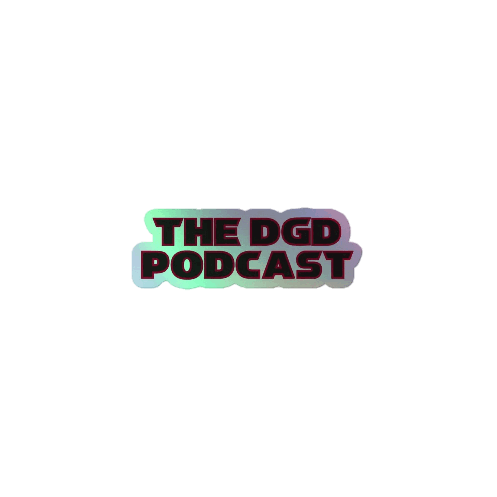 Bold & Holographic DGD Podcast Sticker Pack product image (1)